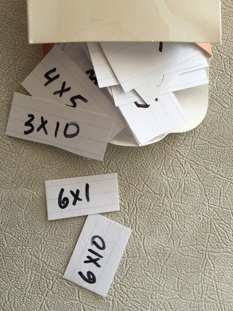 Using Flashcards in Math - Peers and Pedagogy